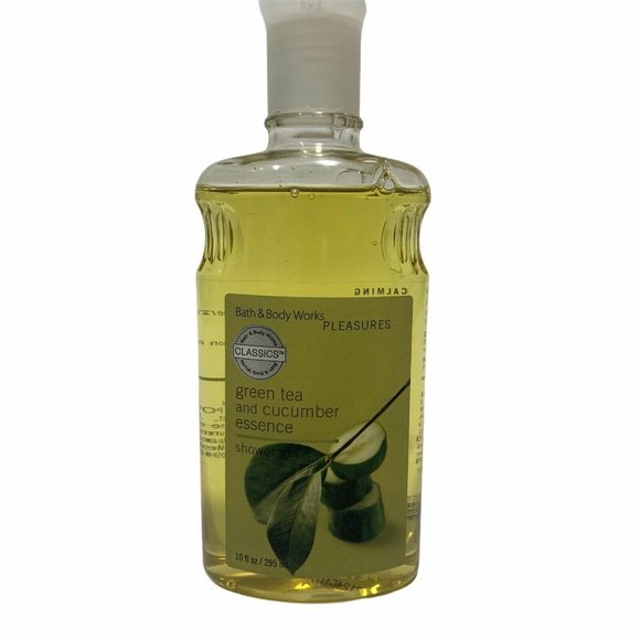 Bath & Body Works GREEN TEA CUCUMBER ESSENCE Showe - Picture 1 of 7